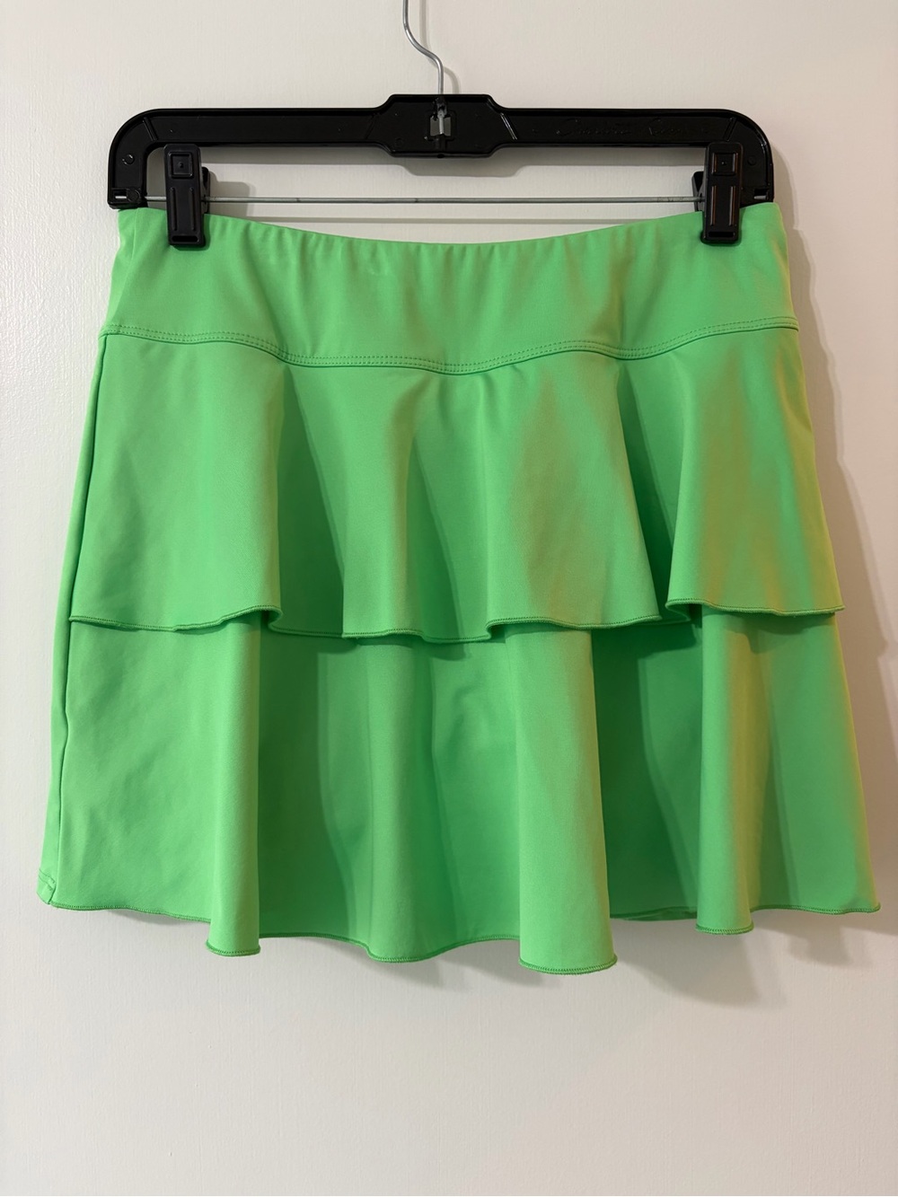 EleVen by Venus Williams Green Apple Ruffled Tennis Skirt Medium